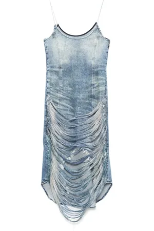 Diesel Damen, Kleider, Blau, SGröße: