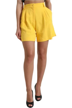 Dolce & Gabbana Damen, Shorts, Gelb, MGröße:
