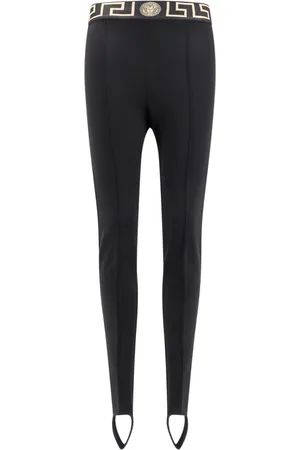 VERSACE Damen, Hosen, Schwarzk, XSGröße: