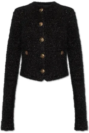 Balenciaga Damen, Jacken, Schwarzk, MGröße: