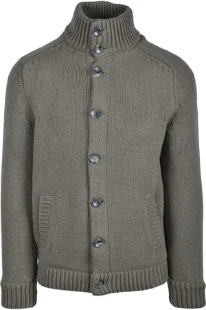 HERNO Herren, Strickwaren, Grün, LGröße: