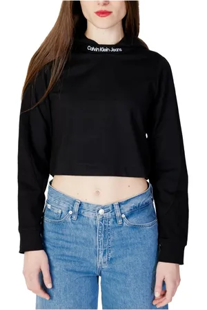 Calvin Klein Damen, Sweatshirts & Hoodies, Schwarzk, XLGröße:
