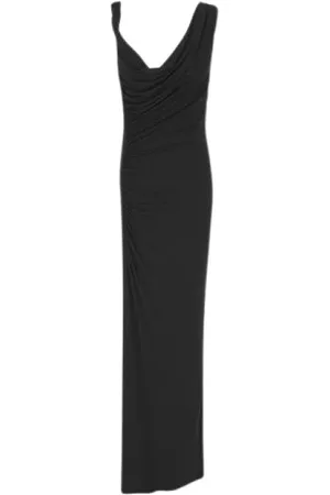 Saint Laurent Damen, Kleider, Schwarzk, SGröße:
