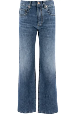 Brunello Cucinelli Damen, Jeans, Blau, SGröße: