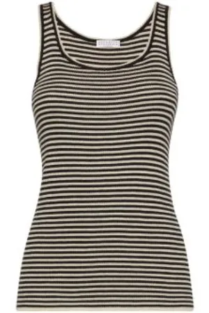 Brunello Cucinelli Damen, Oberteile, Schwarzk, SGröße: