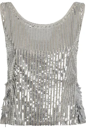 Alberta Ferretti Damen, Oberteile, Grau, 2XSGröße: