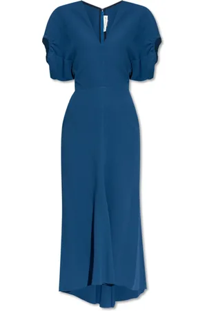 Victoria Beckham Damen, Kleider, Blau, SGröße: