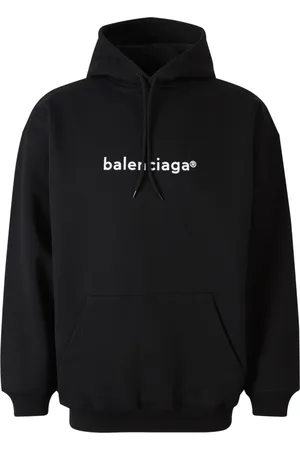 Balenciaga Herren, Sweatshirts & Hoodies, Schwarzk, MGröße: