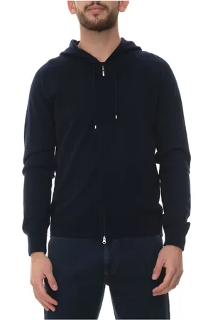 Gran Sasso Herren, Sweatshirts & Hoodies, Blau, MGröße: