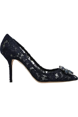 Dolce & Gabbana Damen, Schuhe, Blau, 39 EUGröße: