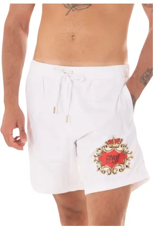 Roberto Cavalli Herren, Bademode, Weiß, XLGröße: