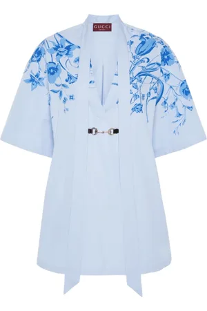 Gucci Damen, Oberteile, Blau, XSGröße: