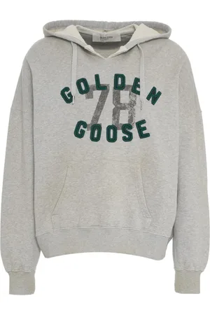 Golden Goose Herren, Sweatshirts & Hoodies, Grau, MGröße: