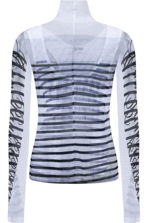 Jean Paul Gaultier Damen, Oberteile, Weiß, SGröße: