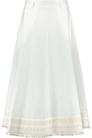 Moschino Damen, Röcke, Weiß, SGröße: