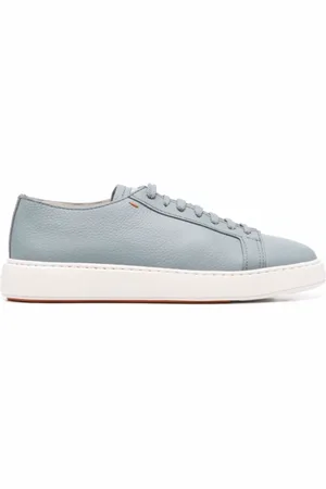 santoni Herren, Schuhe, Blau, 41 1/2 EUGröße:
