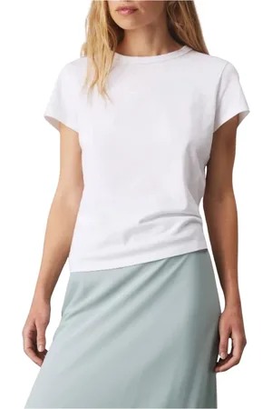 Calvin Klein Damen, Oberteile, Weiß, MGröße: