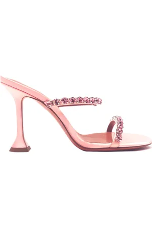 Amina Muaddi Damen, Schuhe, Rosa, 36 EUGröße: