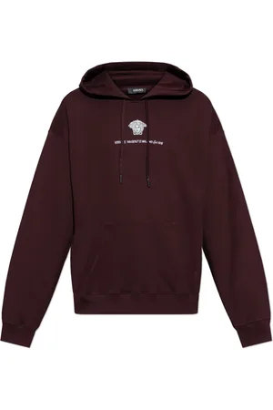 VERSACE Herren, Sweatshirts & Hoodies, Rot, 2XLGröße: