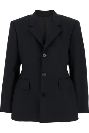 Balenciaga Damen, Jacken, Schwarzk, SGröße: