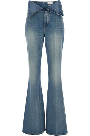 Alexander McQueen Damen, Jeans, Blau, W25Größe: