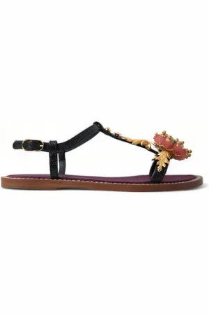 Dolce & Gabbana Damen, Schuhe, Schwarzk, 35 EUGröße: