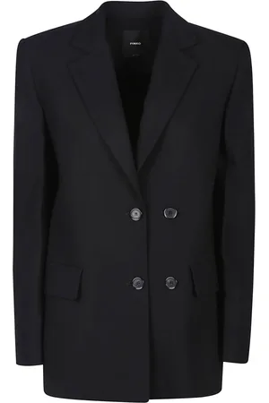 Pinko Damen, Jacken, Schwarzk, 2XSGröße:
