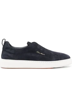 santoni Herren, Schuhe, Blau, 43 EUGröße: