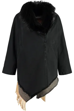 Bazar Deluxe Damen, Mäntel, Schwarzk, MGröße: