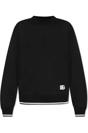 Dolce & Gabbana Herren, Sweatshirts & Hoodies, Schwarzk, SGröße: