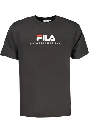 Fila Herren, Oberteile, Schwarzk, LGröße: