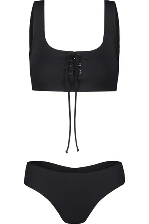 FEDERICA TOSI Damen, Bademode, Schwarzk, LGröße: