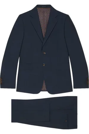 Gucci Herren, Anzüge, Blau, LGröße: