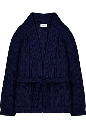 LANEUS Herren, Strickwaren, Blau, LGröße: