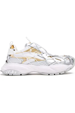 VERSACE Damen, Schuhe, Weiß, 38 1/2 EUGröße: