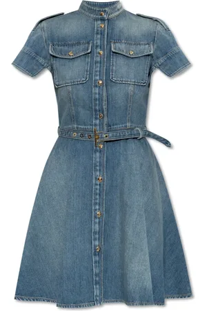 Alexander McQueen Damen, Kleider, Blau, XSGröße: