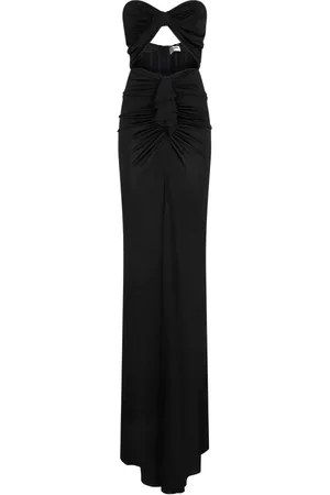 Saint Laurent Damen, Kleider, Schwarzk, SGröße: