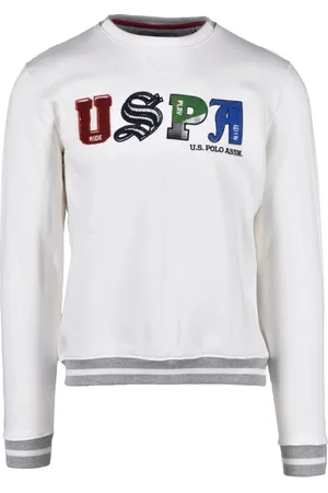 U.S. Polo Assn. Herren, Sweatshirts & Hoodies, Weiß, LGröße: