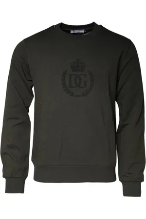Dolce & Gabbana Herren, Sweatshirts & Hoodies, Grün, MGröße: