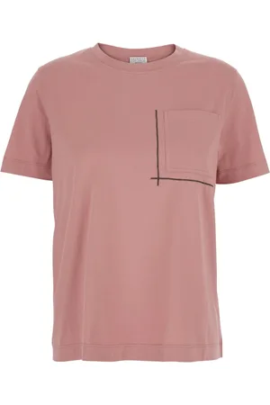 Brunello Cucinelli Damen, Oberteile, Rosa, 2XLGröße: