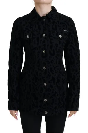 Dolce & Gabbana Damen, Jacken, Schwarzk, XSGröße: