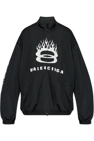Balenciaga Herren, Jacken, Schwarzk, SGröße: