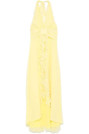 BLUMARINE Damen, Kleider, Gelb, MGröße: