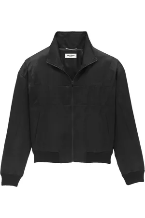 Saint Laurent Herren, Jacken, Schwarzk, MGröße: