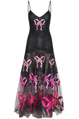 LOVESHACKFANCY Damen, Kleider, Mehrfarbig, SGröße:
