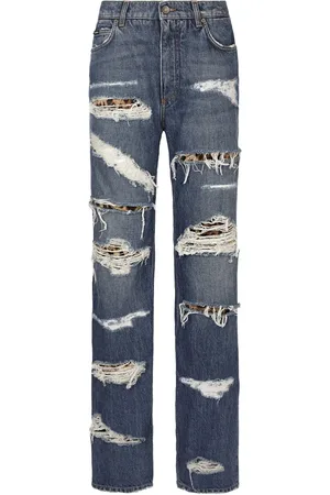 Dolce & Gabbana Damen, Jeans, Blau, SGröße: