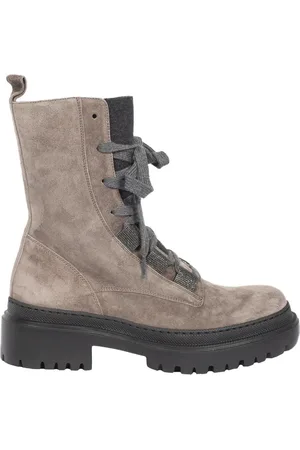 Brunello Cucinelli Damen, Schuhe, Grau, 36 EUGröße: