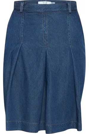 INWEAR Damen, Röcke, Blau, XLGröße:
