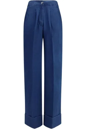 VALENTINO Damen, Hosen, Blau, LGröße: