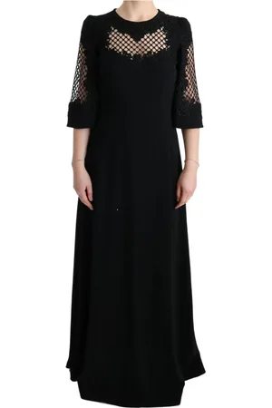 Dolce & Gabbana Damen, Kleider, Schwarzk, 2XSGröße: